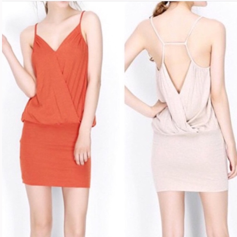 Naked Zebra Orange banded dress